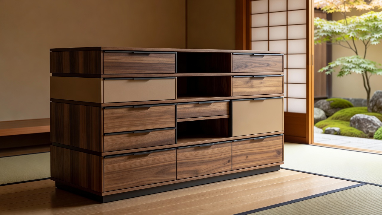 造作家具ユニットのディテール